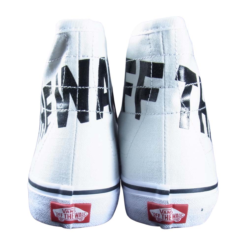 VANS バンズ V38CL+DECON SK8-HI DECON DX WHITE OTW スケート ハイ デコンDX ホワイト系 US9H【新古品】【未使用】【中古】