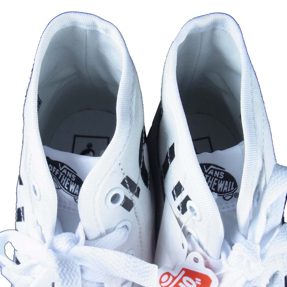 VANS バンズ V38CL+DECON SK8-HI DECON DX WHITE OTW スケート ハイ デコンDX ホワイト系 US9H【新古品】【未使用】【中古】