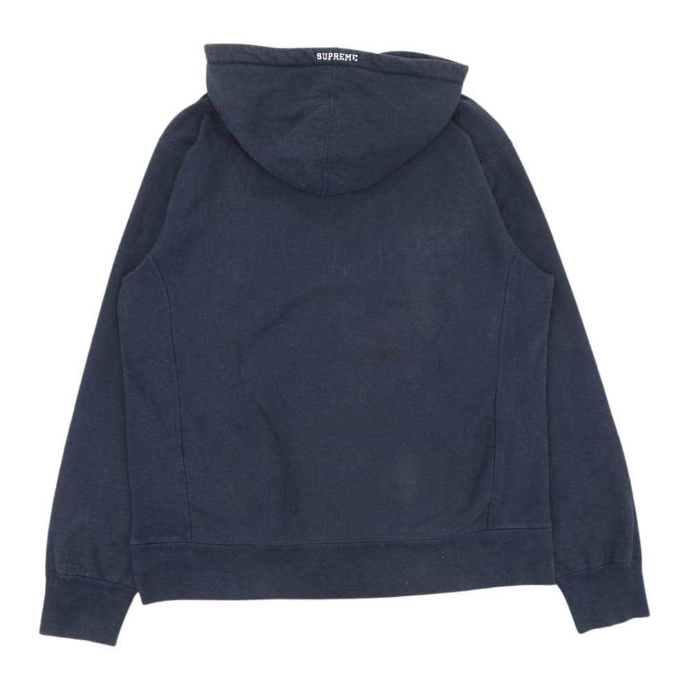 Supreme シュプリーム 17AW TONAL S Logo Hooded Sweatshirt トナル Sロゴ フーディー プルオーバー ネイビー ネイビー系 L【中古】