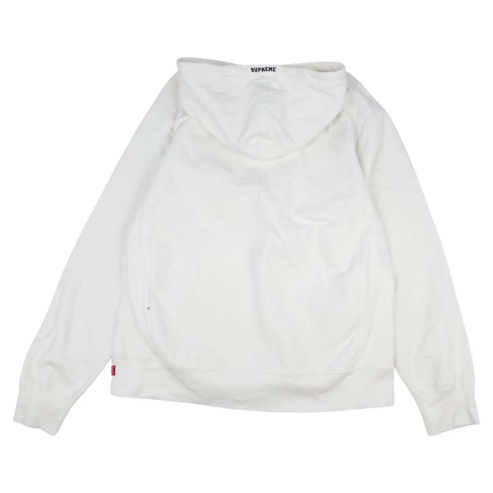 Supreme シュプリーム 17AW TONAL S Logo Hooded Sweatshirt トナル Sロゴ フーディー プルオーバー ホワイト ホワイト系 XL【中古】