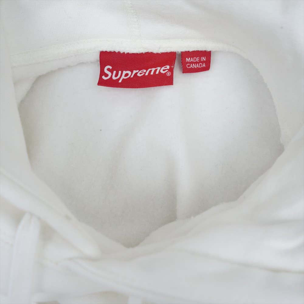 Supreme シュプリーム 17AW TONAL S Logo Hooded Sweatshirt トナル Sロゴ フーディー プルオーバー ホワイト ホワイト系 XL【中古】