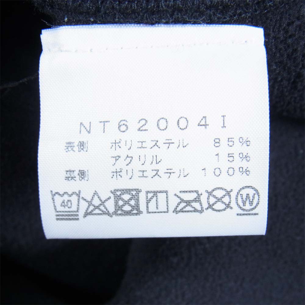 Supreme シュプリーム 20AW NT62004  THE NORTH FACE S Logo Hooded Fleece Jacket ノースフェイス フーデッド ブラック系 L【美品】【中古】