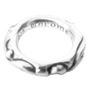 CHROME HEARTS クロムハーツ（原本無） SCRL BAND RING スクロール バンド リング シルバー系 9号程度【中古】