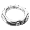 CHROME HEARTS クロムハーツ（原本無） SCRL BAND RING スクロール バンド リング シルバー系 9号程度【中古】
