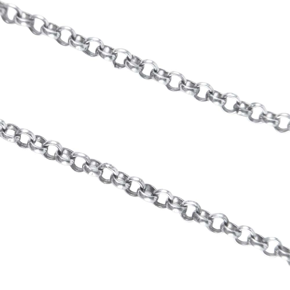 CHROME HEARTS クロムハーツ（原本無） NECK CHAIN 18inch ロール チェーン 925 シルバー系【中古】