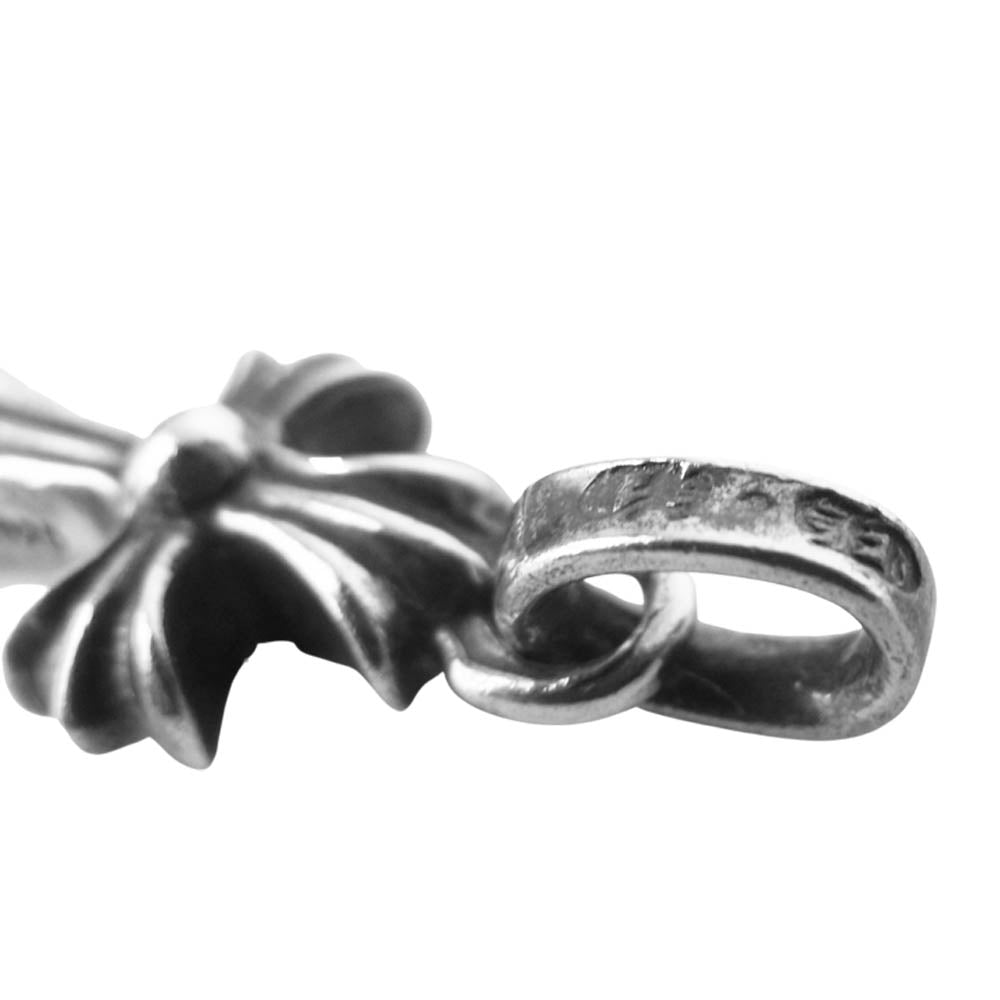 CHROME HEARTS クロムハーツ（原本無） ベビーファット パヴェ サファイア ネックレス シルバー系【中古】