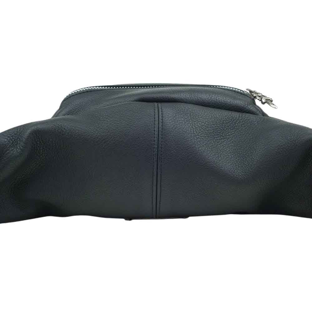 CHROME HEARTS クロムハーツ（原本無） SNAT PACK #1 スナットパック レザー バッグ  ブラック系【中古】