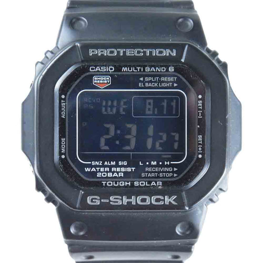 G-SHOCK ジーショック GW-M5610 電波ソーラー デジタル クォーツ 腕時計 ブラック系【中古】