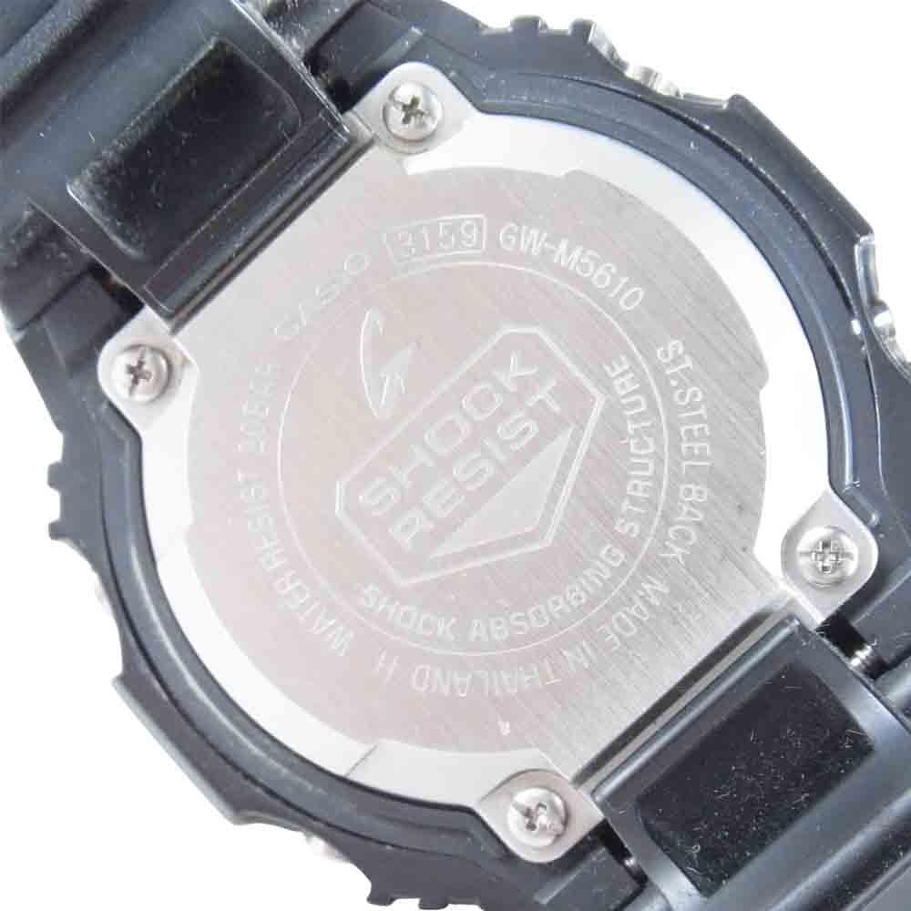 G-SHOCK ジーショック GW-M5610 電波ソーラー デジタル クォーツ 腕時計 ブラック系【中古】