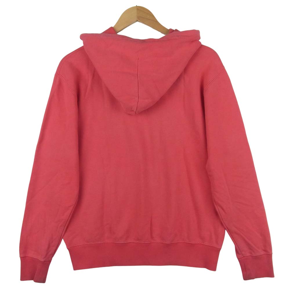 Champion チャンピオン C3-N113 トリコロールタグ トリコタグ 復刻 カレッジプリント スウェット パーカー ピンク系 M【中古】