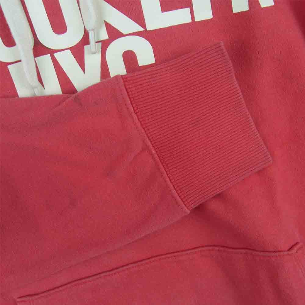 Champion チャンピオン C3-N113 トリコロールタグ トリコタグ 復刻 カレッジプリント スウェット パーカー ピンク系 M【中古】