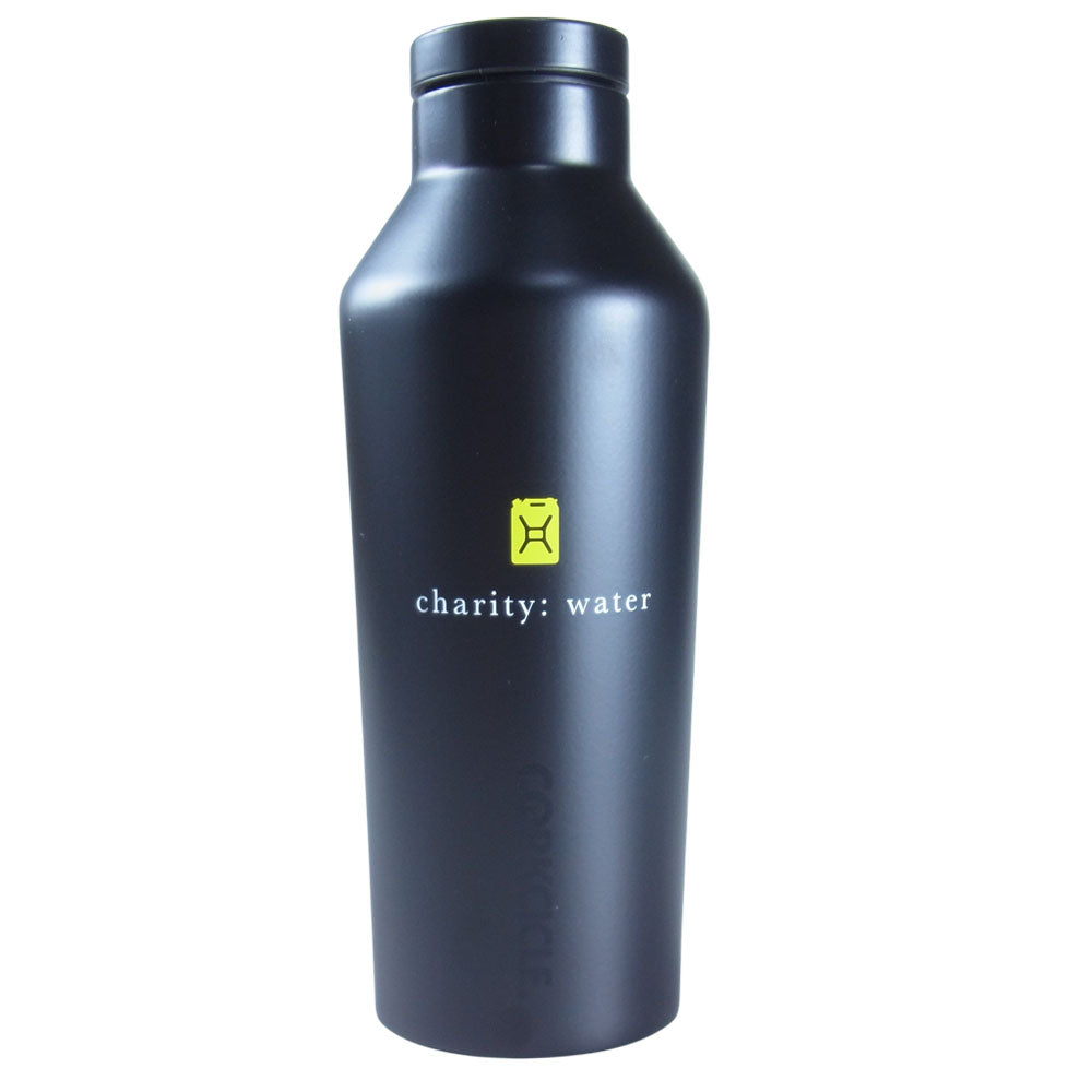 SAINT LAURENT サンローラン YSL-2009MBCW 9OZ Canteen charity: water CORKCICLE チャリティー ウォーター ボトル ブラック系【極上美品】【中古】