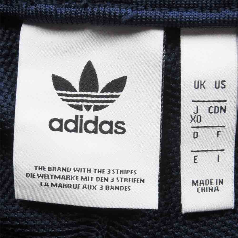 adidas アディダス DU7842 Samstag Track Pant サイドライン トラック パンツ 中国製 ネイビー系 XO【中古】
