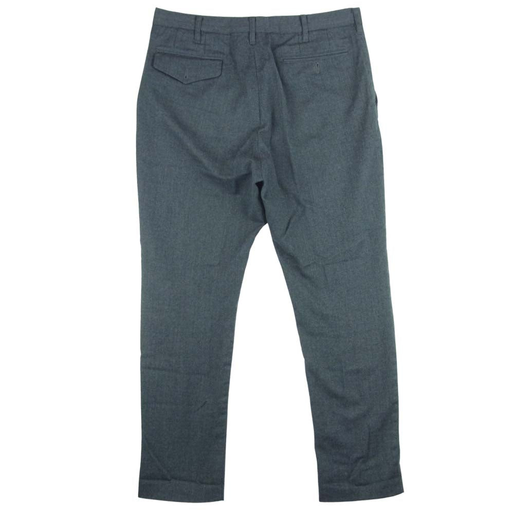 nanamica ナナミカ SUCF228 ウール スラックス パンツ 日本製 グレー系 32【中古】