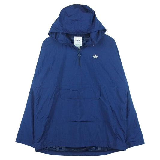 adidas アディダス DU7856 HZ JACKET ジャケット ナイロン アノラック パーカー 中国製 ネイビー系【中古】