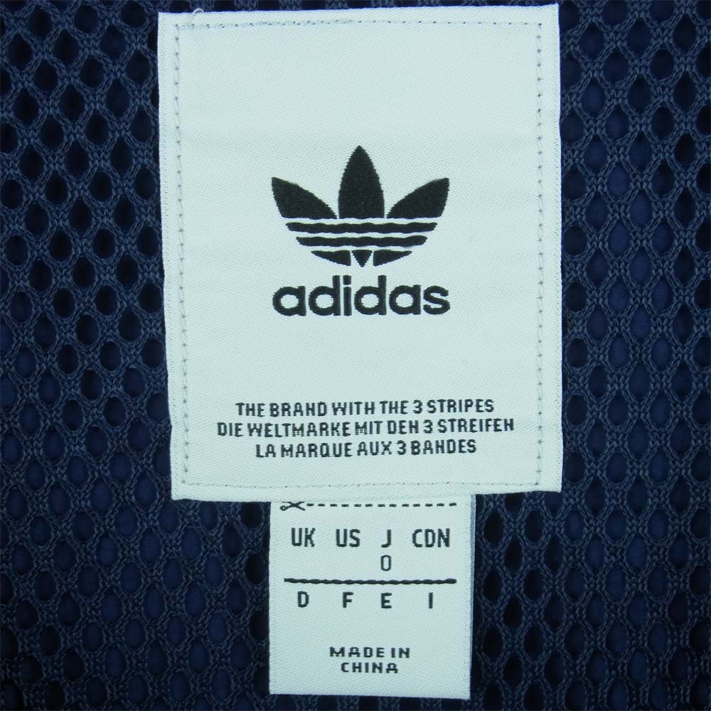 adidas アディダス DU7856 HZ JACKET ジャケット ナイロン アノラック パーカー 中国製 ネイビー系【中古】