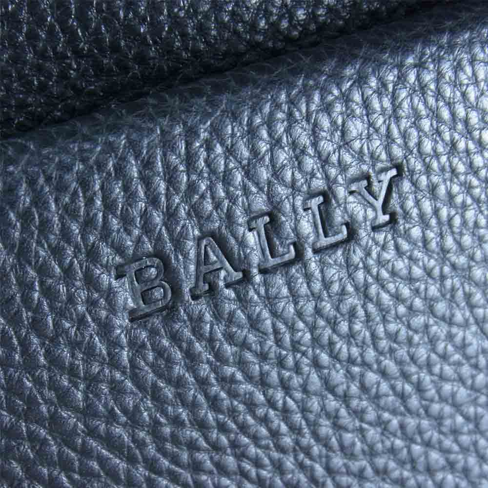 BALLY バリー Shoulder Bag レザー ショルダー バッグ ブラック系【新古品】【未使用】【中古】