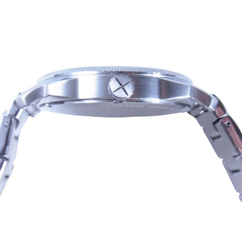 FOSSIL フォッシル FS5340 Machine Blue Dial Men's Stainless Steel Watch ステンレス ウォッチ 腕時計 シルバー系【新古品】【未使用】【中古】