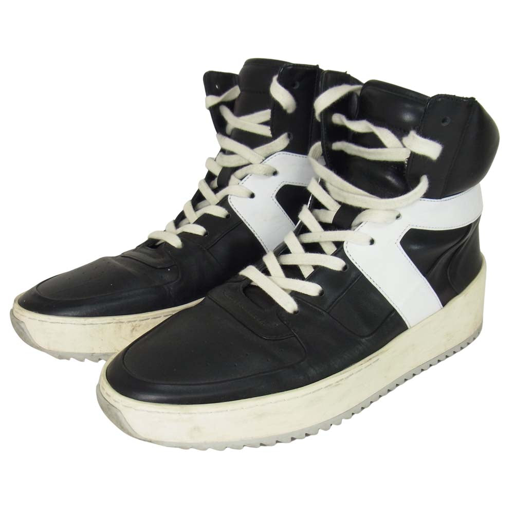 FEAR OF GOD フィアオブゴッド 5TH COLLECTION BASKETBALL SNEAKER バスケットボール スニーカー ブラック系 41【中古】