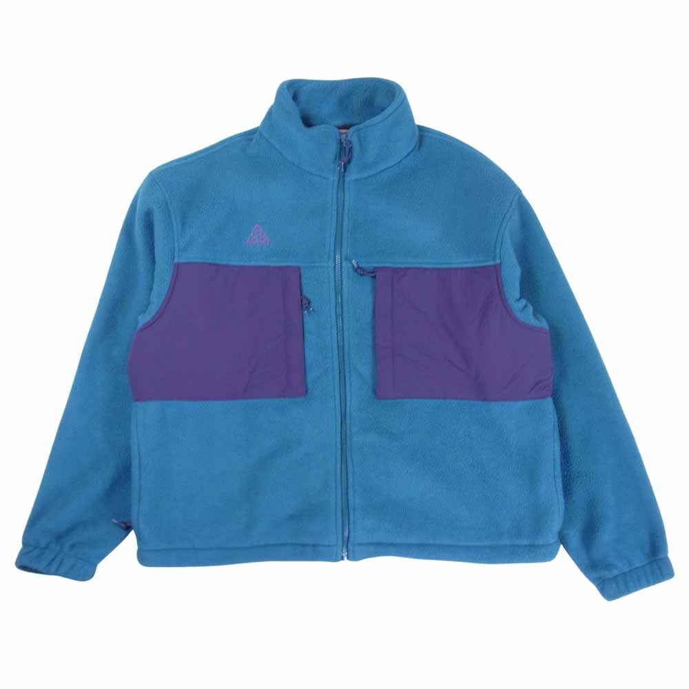 NIKE ナイキ BQ7198-347 ACG エーシージー マイクロ フリース ジャケット ブルーグリーン系 L【中古】