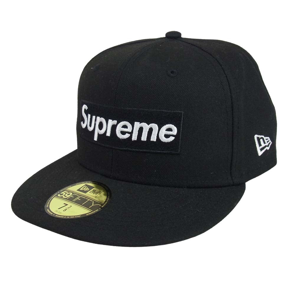 Supreme シュプリーム 21SS Champions Box Logo Cap チャンピオンズ ボックス ロゴ キャプ ブラック系 58.7㎝【美品】【中古】