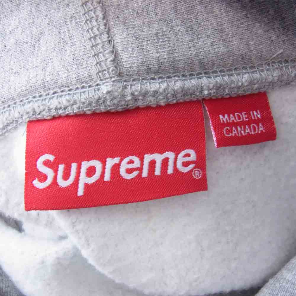 Supreme シュプリーム 20AW Cross Box Logo Hooded Sweatshirt  グレー系 M【美品】【中古】