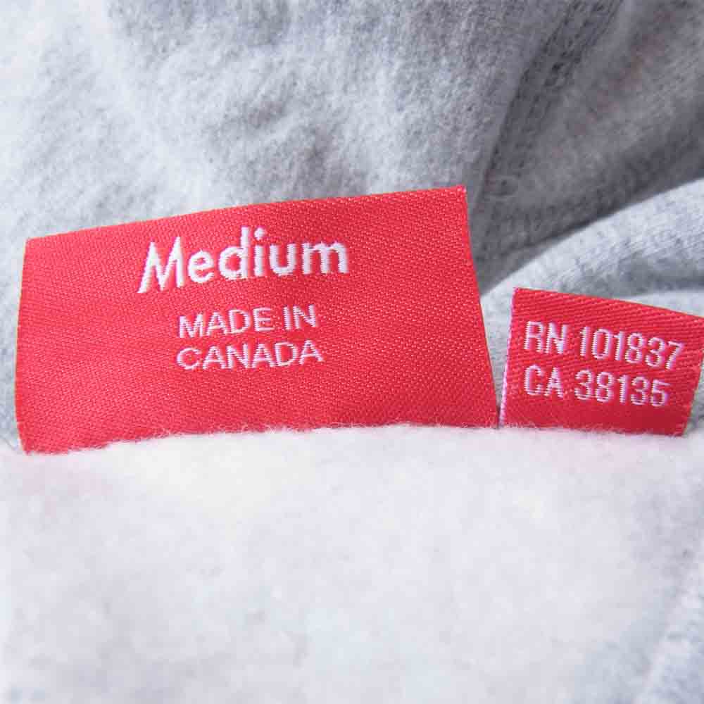 Supreme シュプリーム 20AW Cross Box Logo Hooded Sweatshirt  グレー系 M【美品】【中古】