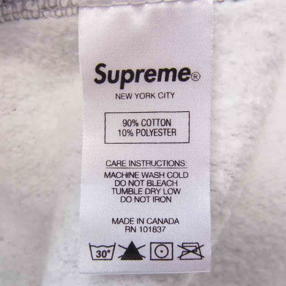 Supreme シュプリーム 20AW Cross Box Logo Hooded Sweatshirt  グレー系 M【美品】【中古】