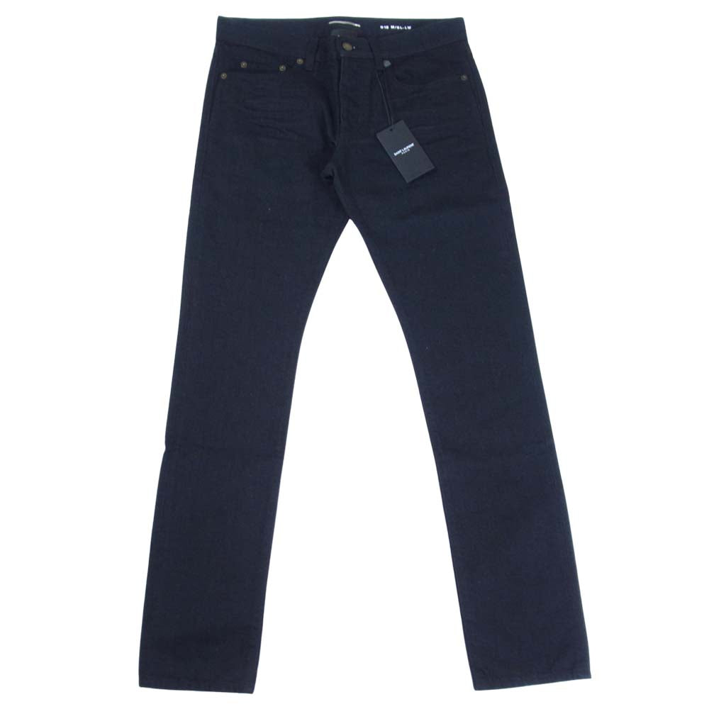 SAINT LAURENT サンローラン 534353 YF805  国内正規品 D18 M／SL-LW ブラックデニム パンツ ブラック系 30【新古品】【未使用】【中古】