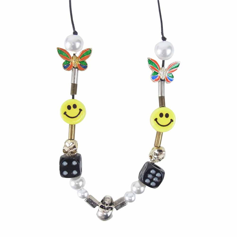 メゾン エメラルド SMILEY NECKLACE スマイリー マルチカラー系【中古】