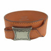 HERMES エルメス アフリカ期 トゥアレグ レザー ブレスレット フランス製 オレンジ系【中古】