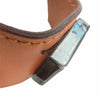 HERMES エルメス アフリカ期 トゥアレグ レザー ブレスレット フランス製 オレンジ系【中古】