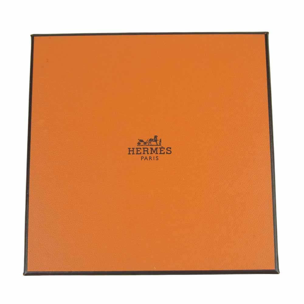 HERMES エルメス アフリカ期 トゥアレグ レザー ブレスレット フランス製 オレンジ系【中古】