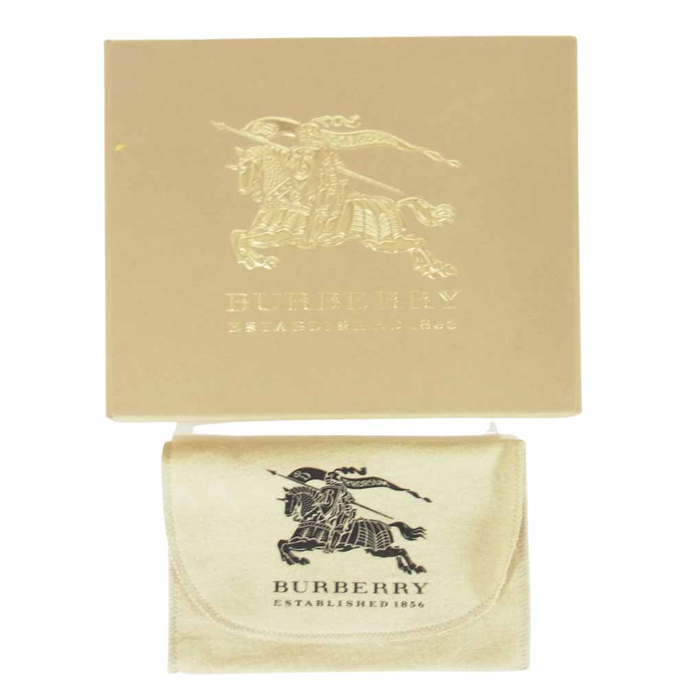 BURBERRY バーバリー 国内正規品 バーバリー・ジャパン イタリア製 カットワーク ノバチェック カード ケース  マルチカラー系【中古】