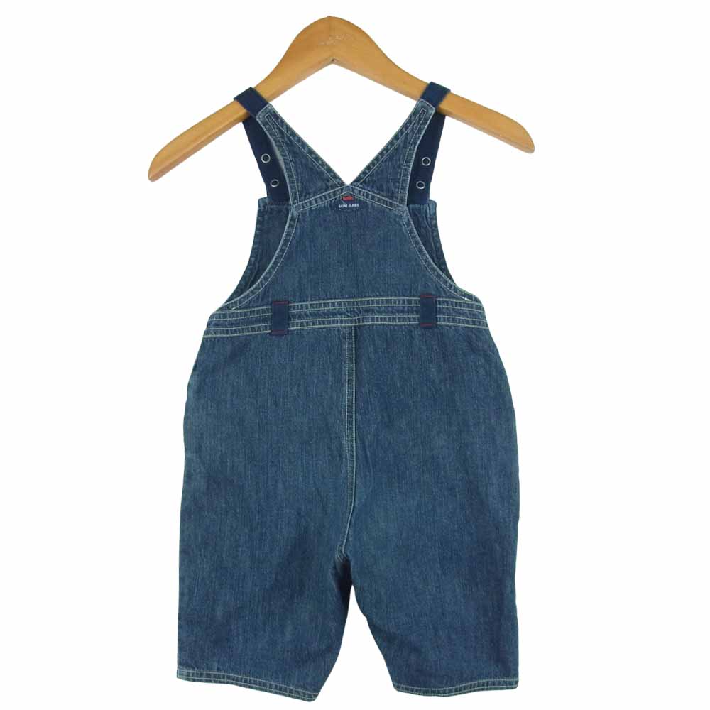 SAINT JAMES セントジェームス KIDS キッズ 子供用 デニム オーバーオール インディゴブルー系 24【中古】