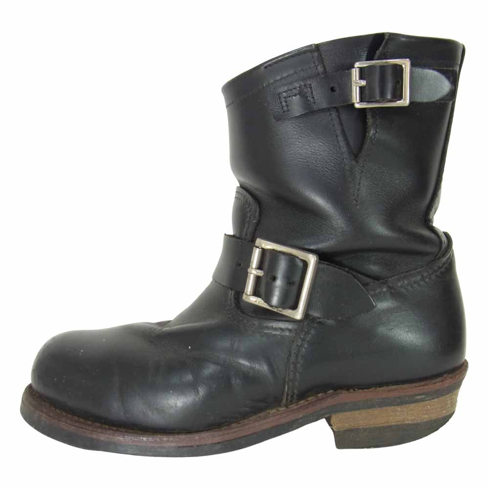 RED WING レッドウィング 2976 SHORT ENGINEER ショート エンジニア ブラック系 7D【中古】