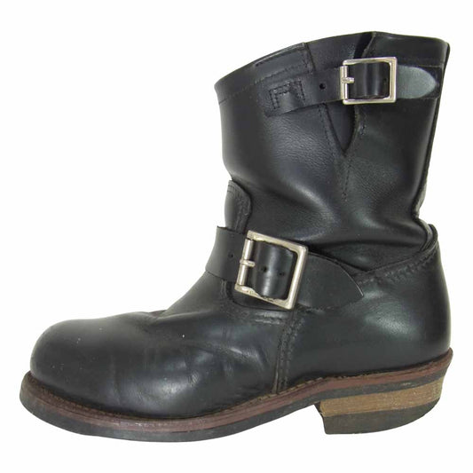 RED WING レッドウィング 2976 SHORT ENGINEER ショート エンジニア ブラック系 7D【中古】