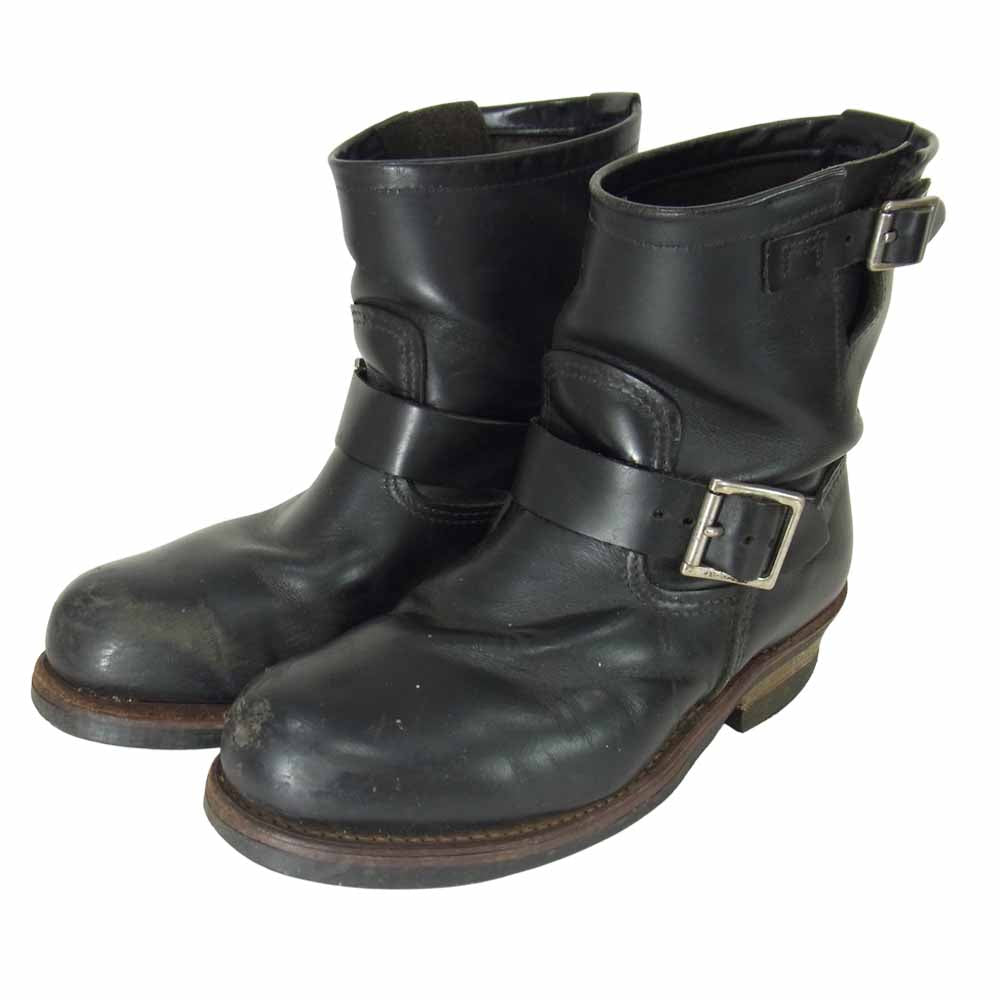 RED WING レッドウィング 2976 SHORT ENGINEER ショート エンジニア ブラック系 7D【中古】