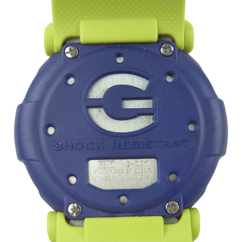 G-SHOCK ジーショック G-001-2JF ジェイソンモデル 腕時計 リストウォッチ マルチカラー系【中古】