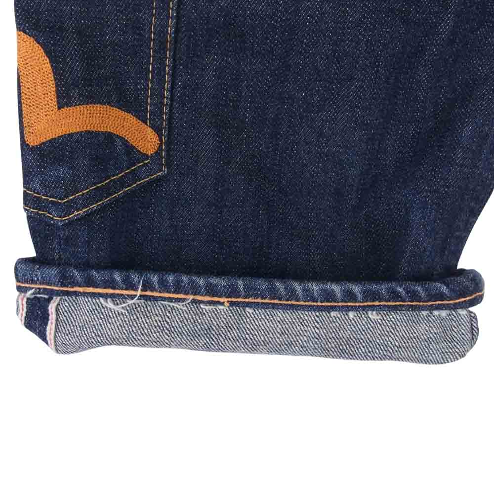 EVISU エヴィス × siotani brothers 塩谷兄弟 マルチポケット カモメステッチ デニム インディゴブルー系 28【中古】