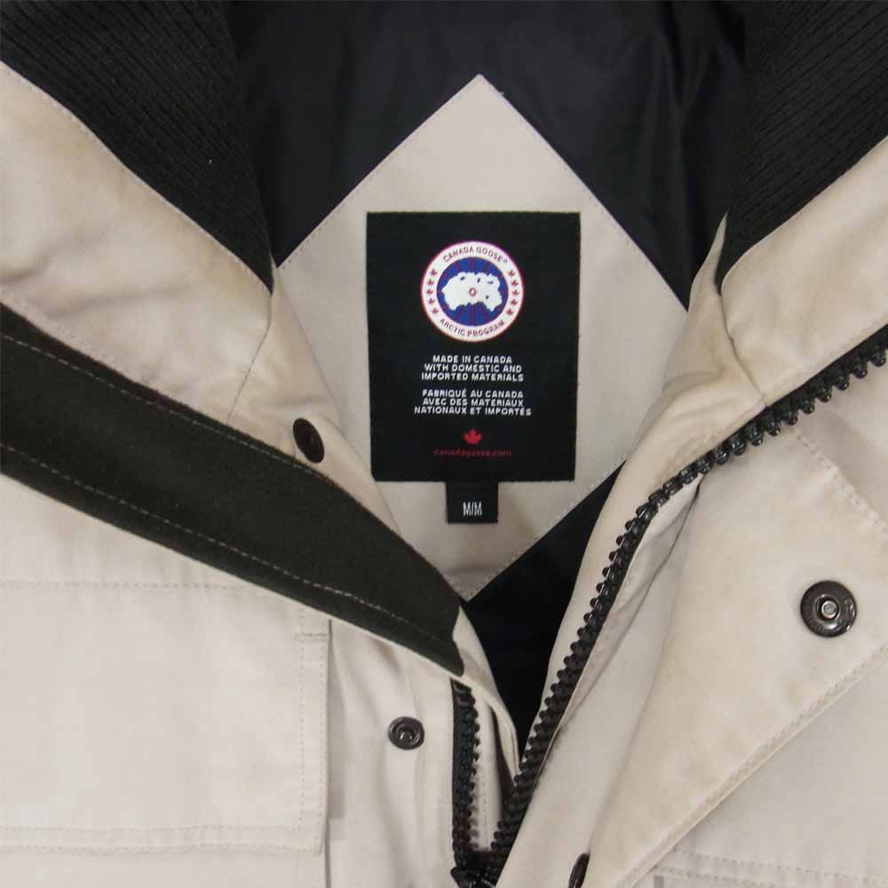 CANADA GOOSE カナダグース 4550M サザビーリーグ 国内正規品 MAITLAND PARKA メイトランド パーカー limestone ライムストーン グレー系 M【中古】