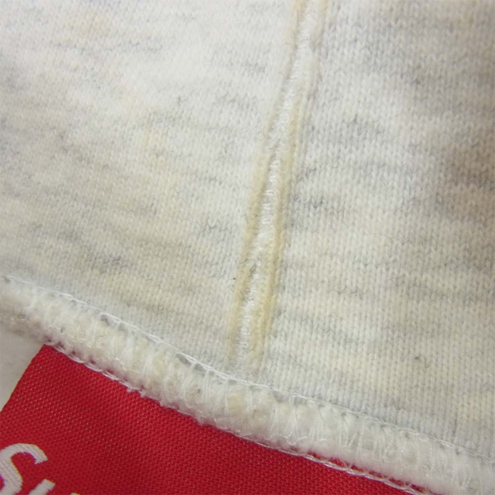 Supreme シュプリーム 18AW Studded Hooded Sweatshirt スタッズ フーディー プルオーバー グレー系 M【中古】