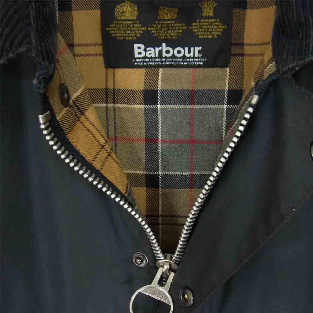 Barbour バブアー MWX0580 Bedale SL Waxed Cotton ビデイル SL ワックスド コットン ネイビー系 C36【中古】