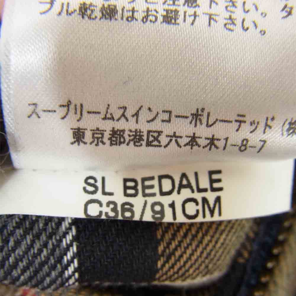 Barbour バブアー MWX0580 Bedale SL Waxed Cotton ビデイル SL ワックスド コットン ネイビー系 C36【中古】