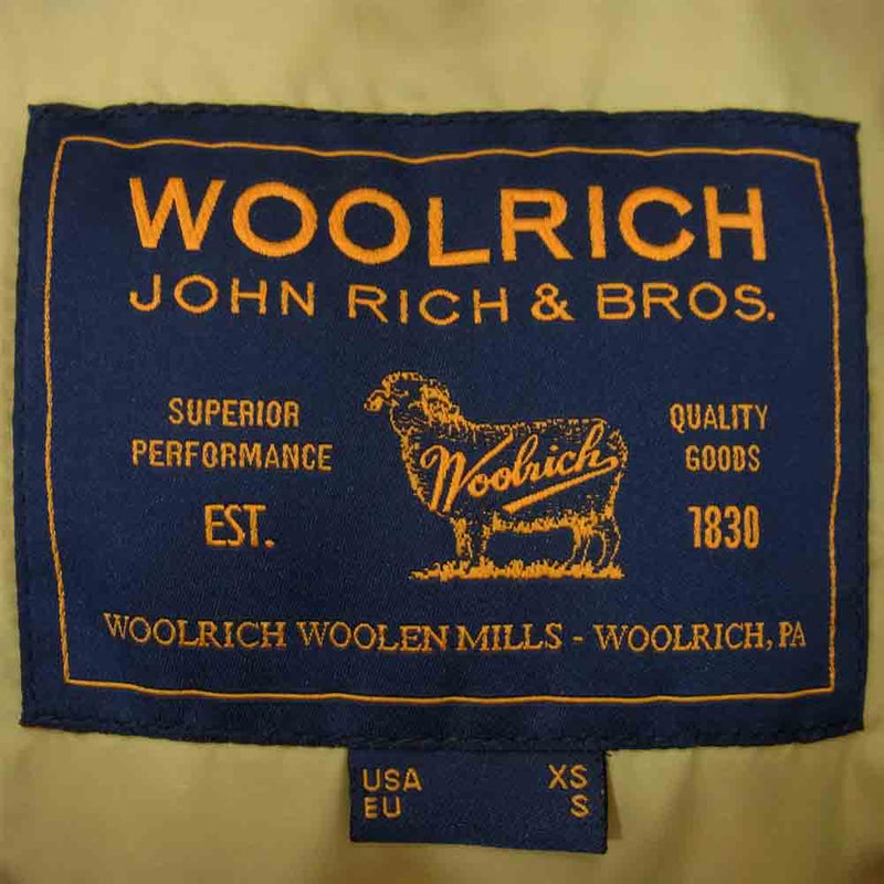 WOOLRICH ウールリッチ 162MWOCPS1674 アークティックパーカ ネイビー系 S【中古】