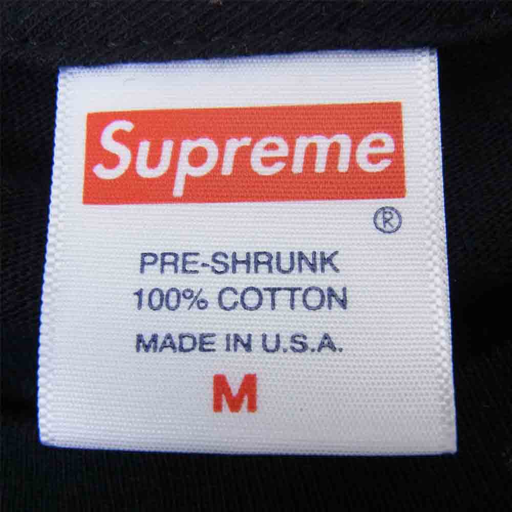 Supreme シュプリーム 19aw Pillows Tee ピローズ 半袖 Tシャツ ブラック系 M【中古】