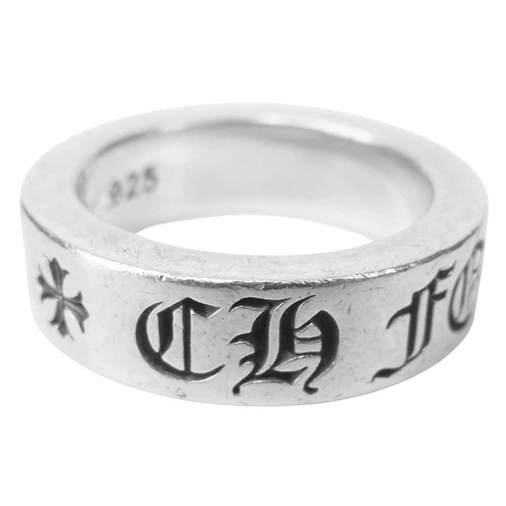 CHROME HEARTS クロムハーツ（原本無） 6mm SPACER FOREVER スペーサー フォーエバー リング シルバー系 12号程度【中古】