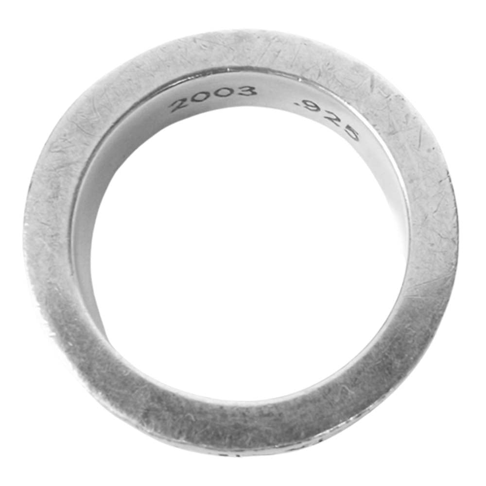 CHROME HEARTS クロムハーツ（原本無） 6mm SPACER FOREVER スペーサー フォーエバー リング シルバー系 12号程度【中古】