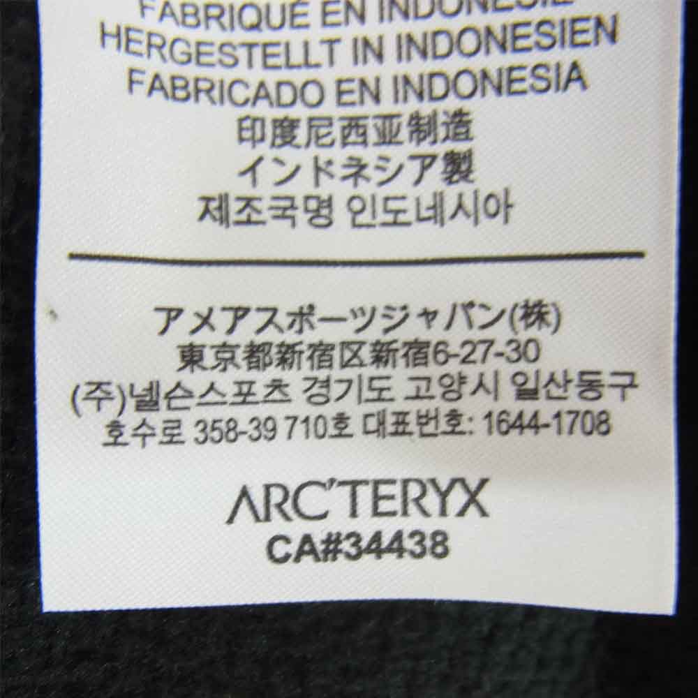 ARC'TERYX アークテリクス DELTA LT HOODY デルタ LT フーディー ブラック系 S/P【中古】