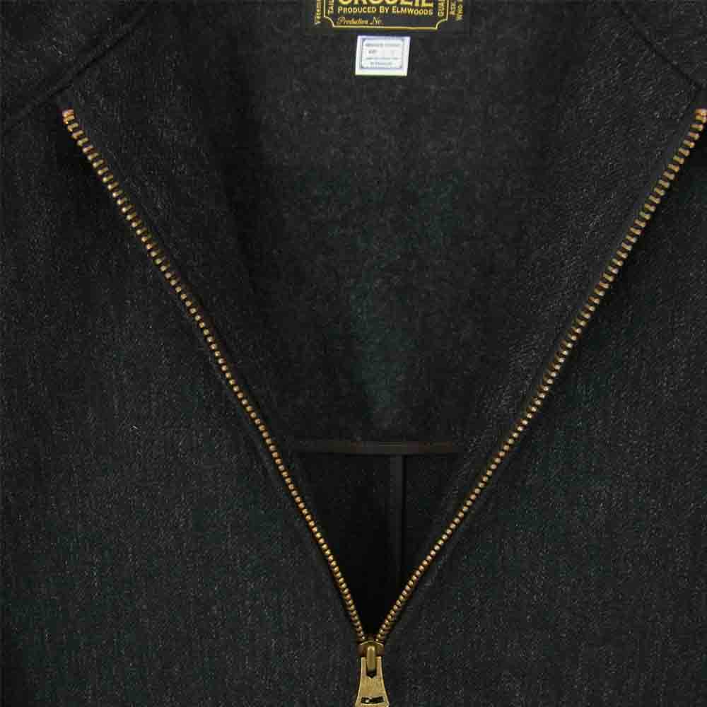 ORGUEIL オルゲイユ OR-4149 Sports Jacket スポーツジャケット スイングトップ オールドサージ ステュディオダルチザン チャコール系 38【美品】【中古】